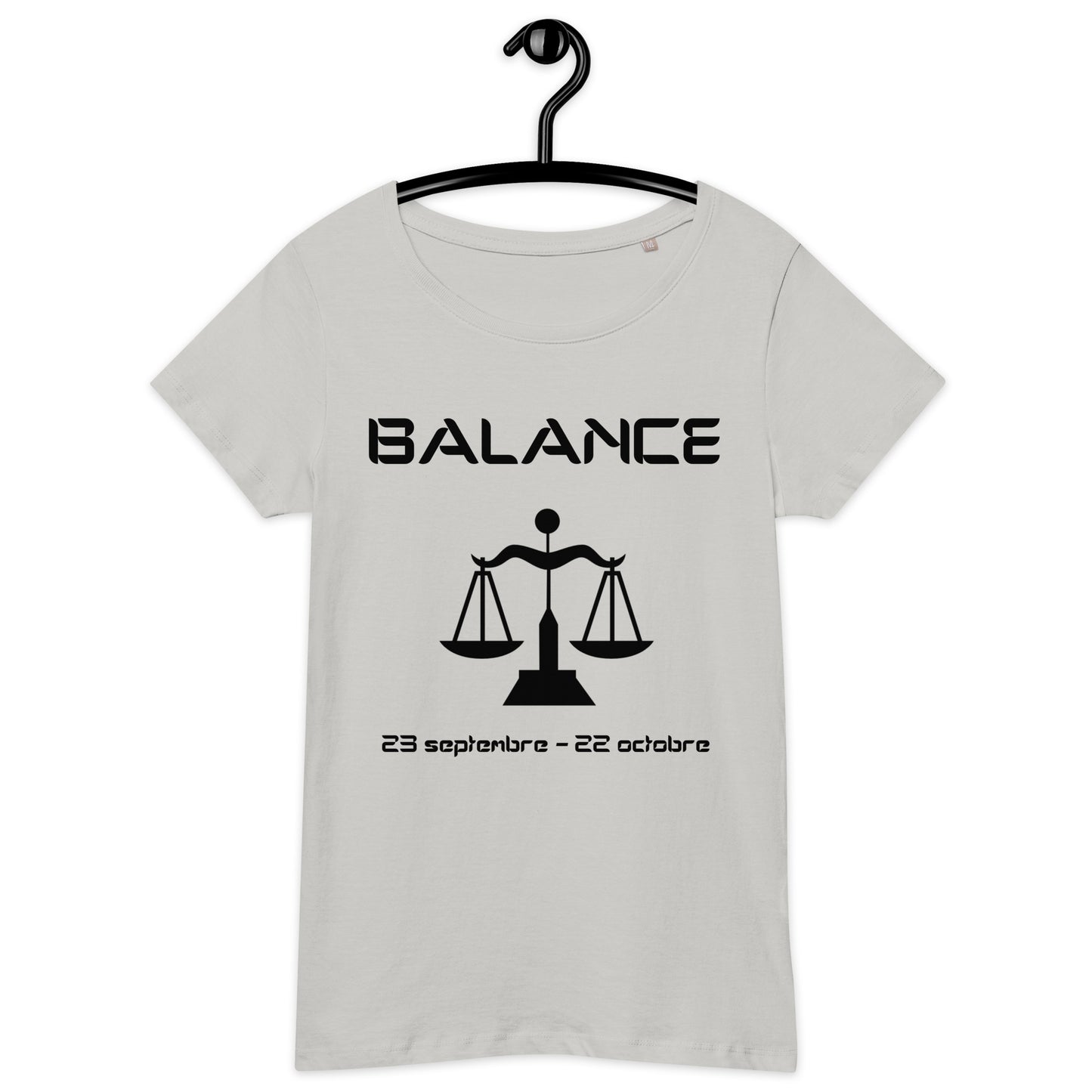 T-shirt éco-responsable femme - Signe Astro Balance