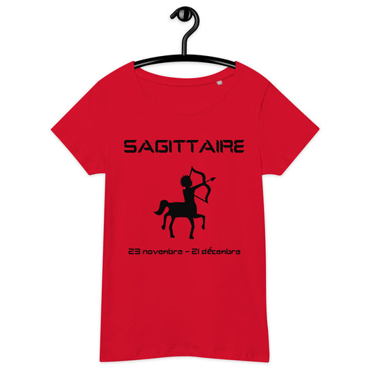 T-shirt éco-responsable femme - Signe Astro Sagittaire