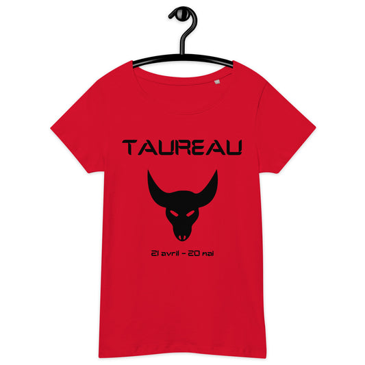 T-shirt éco-responsable femme - Signe Astro Taureau
