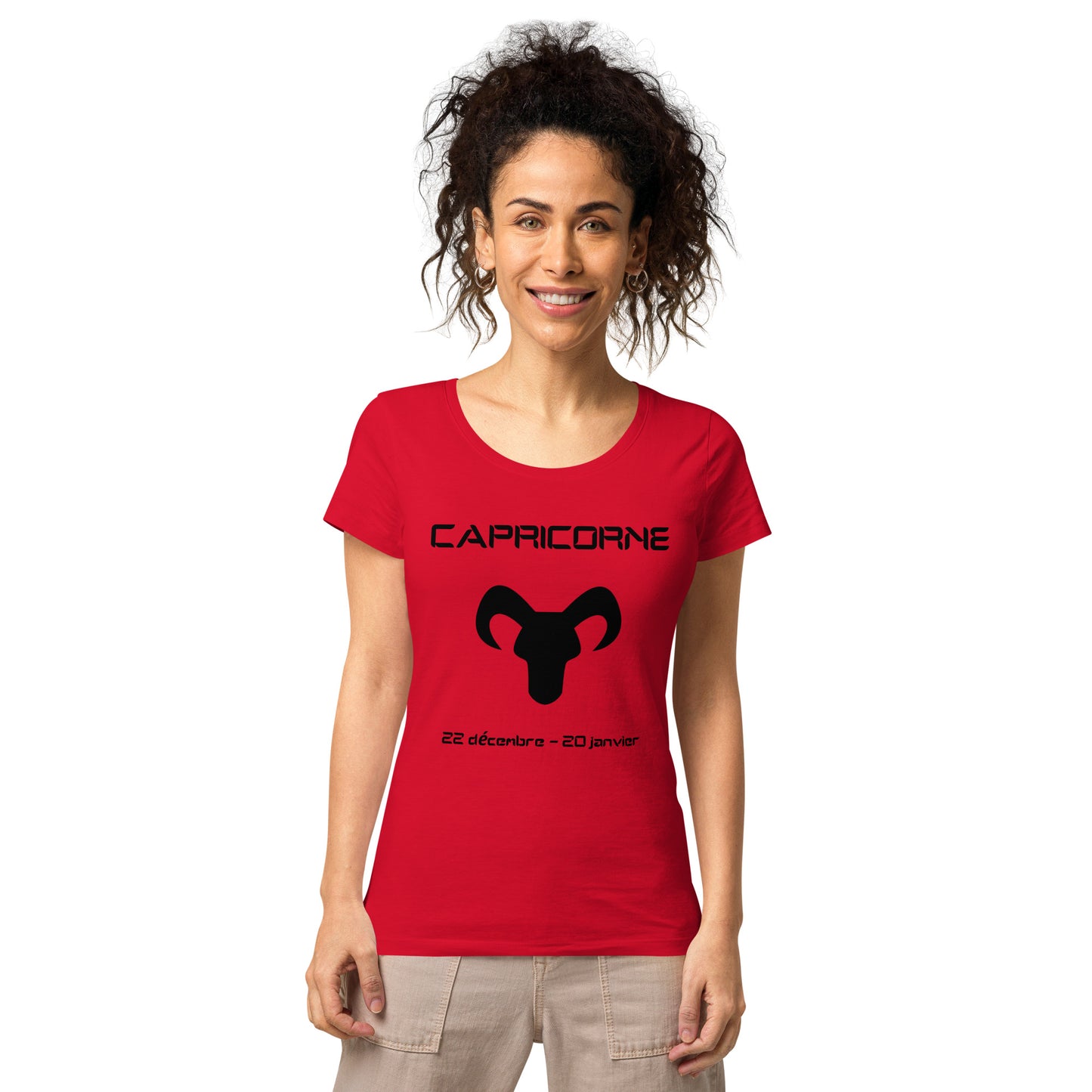 T-shirt éco-responsable femme - Signe Astro Capricorne