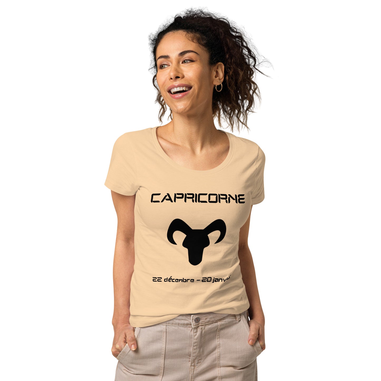 T-shirt éco-responsable femme - Signe Astro Capricorne