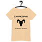T-shirt éco-responsable femme - Signe Astro Capricorne