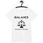 T-shirt éco-responsable femme - Signe Astro Balance