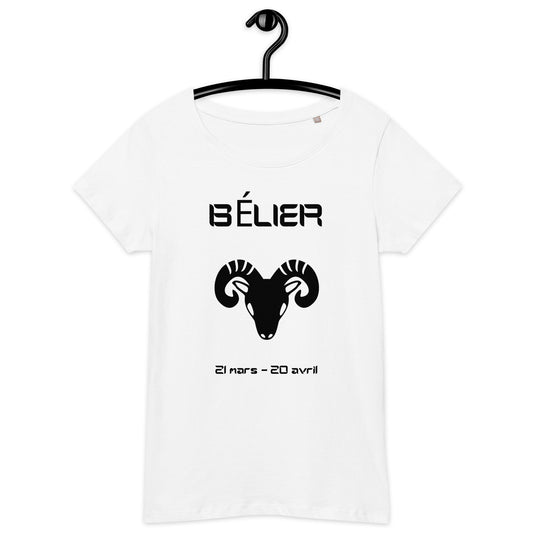 T-shirt éco-responsable femme - Signe Astro Bélier