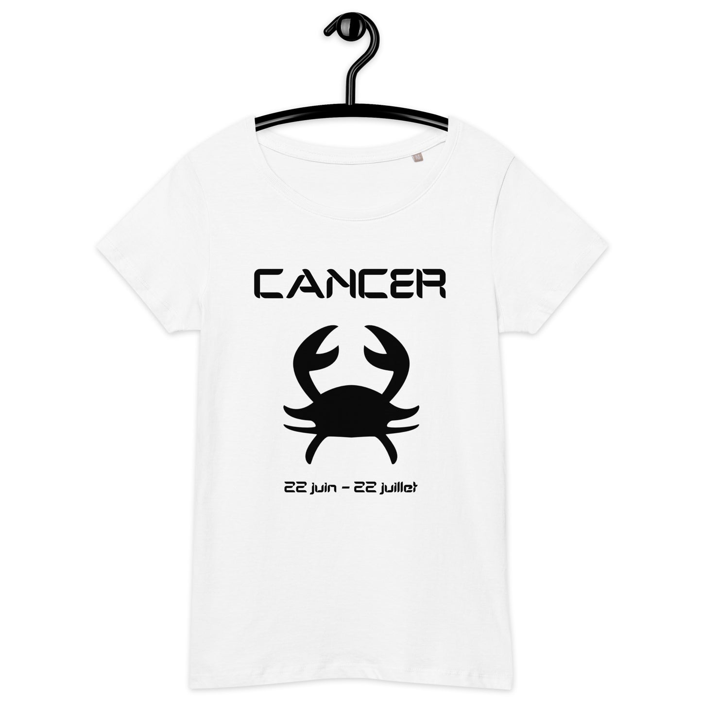 T-shirt éco-responsable femme - Signe Astro Cancer