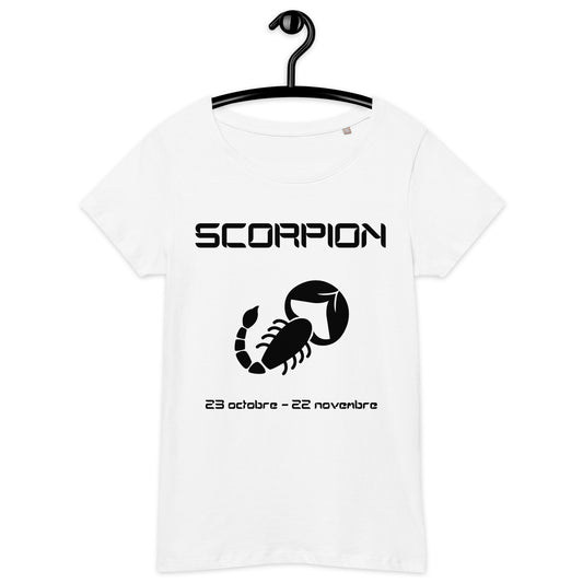 T-shirt éco-responsable femme - Signe Astro Scorpion
