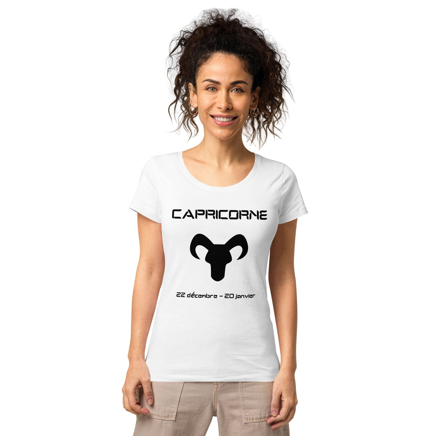 T-shirt éco-responsable femme - Signe Astro Capricorne