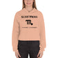 Sweat à Capuche Crop-Top - Signe Astro Scorpion