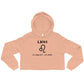 Sweat à Capuche Crop-Top - Signe Astro Lion
