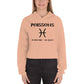 Sweat à Capuche Crop-Top - Signe Astro Poissons
