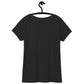 T-shirt col V ajusté femme - Symbole Oeil