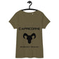 T-shirt col V ajusté femme - Signe Astro Capricorne
