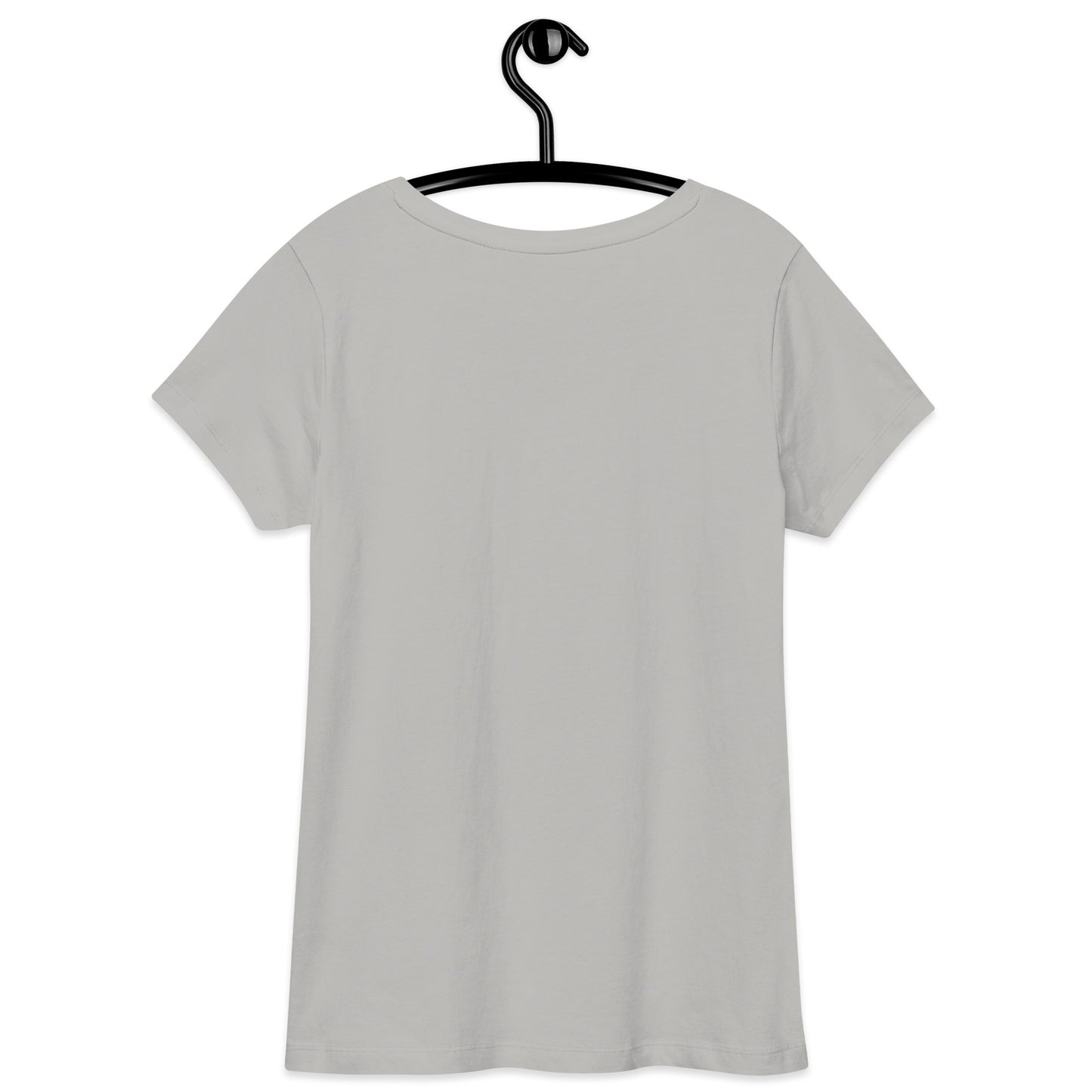 T-shirt col V ajusté femme - Signe Astro Verseau