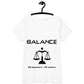 T-shirt col V ajusté femme - Signe Astro Balance