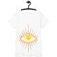 T-shirt col V ajusté femme - Symbole Oeil