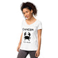 T-shirt col V ajusté femme - Signe Astro Cancer