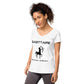T-shirt col V ajusté femme - Signe Astro Sagittaire